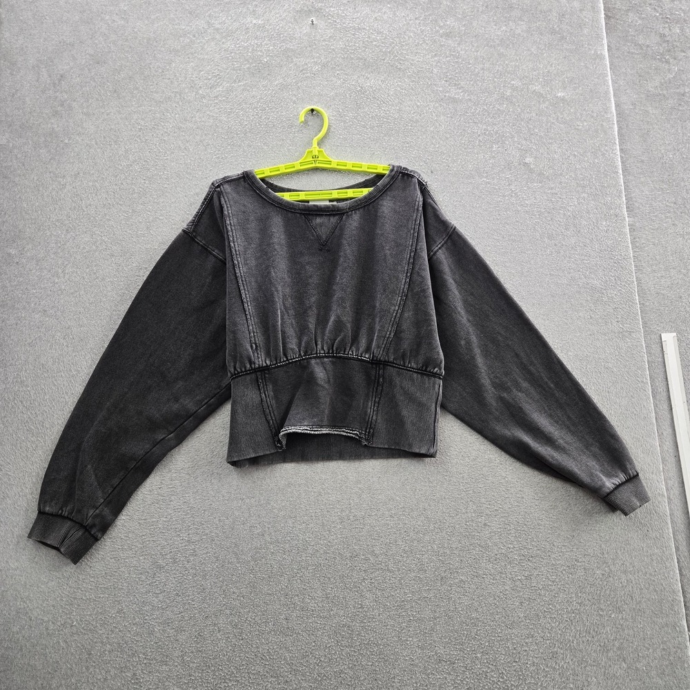 We The Free Women Sweatshirt XL Gray Fleece Austin Pullover